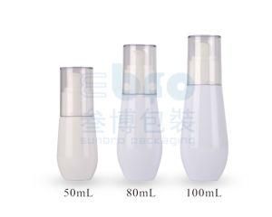 50ml/80ml/100ml Pet Plastic Skincare Cosmetic Packaging Pump Lotion Bottle.