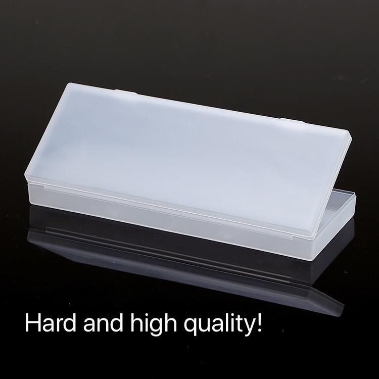 Matte Hard Plastic Pencil Box Case Plastic Pen Case