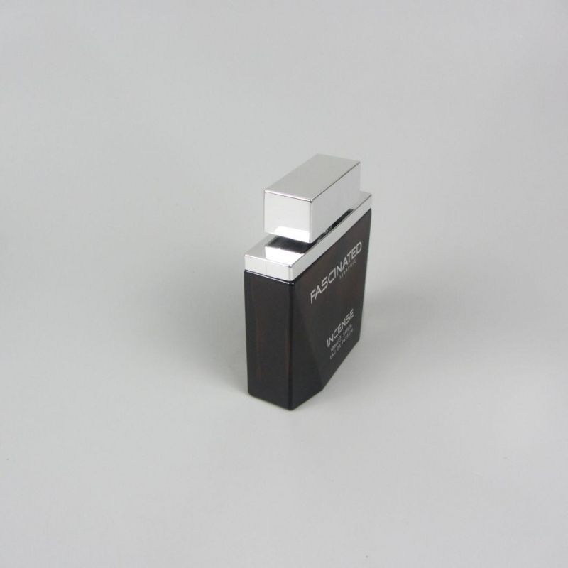 Selling 100ml Custom Transparent Square Spray Perfume Glass Bottle