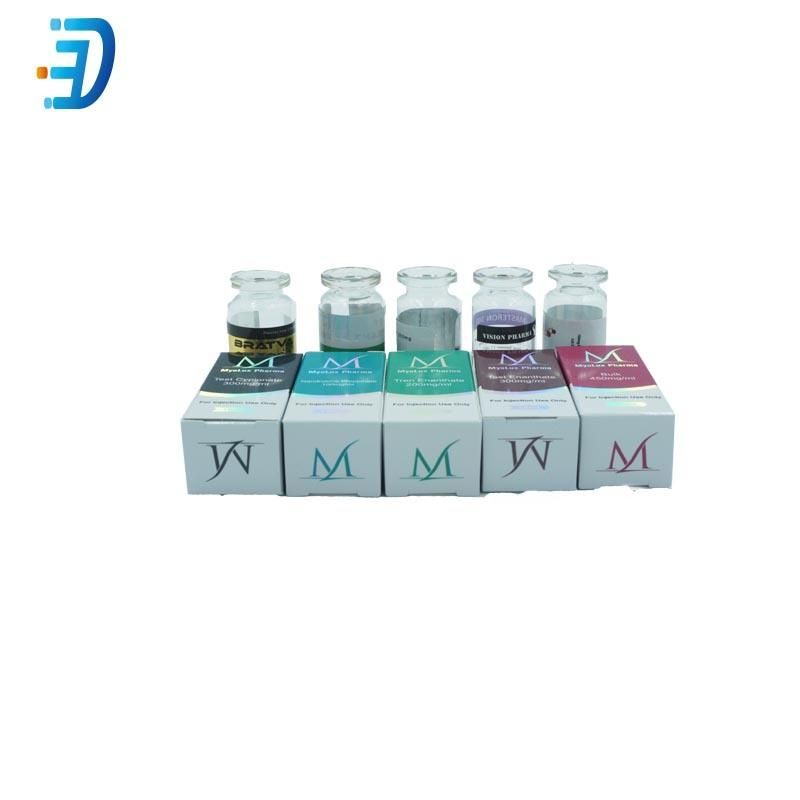 3D Hologram Medicine Vial Paper Box Medicine Packaging