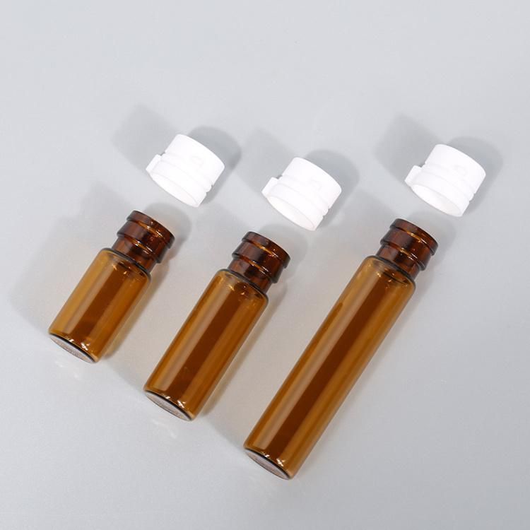 2ml 3ml 5ml 7ml Raw Liquid Vial Essence Oil Glass Bottle Serum Glassware