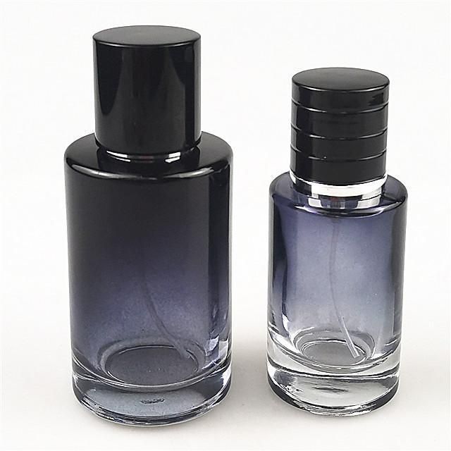 Wholesale Empty 25ml Boston Round Coating Glass Botttle Perfume Bottle for Cosmetics Serums Carrier and Essential Oil Aromatherapy Matching Fine Mist Spray