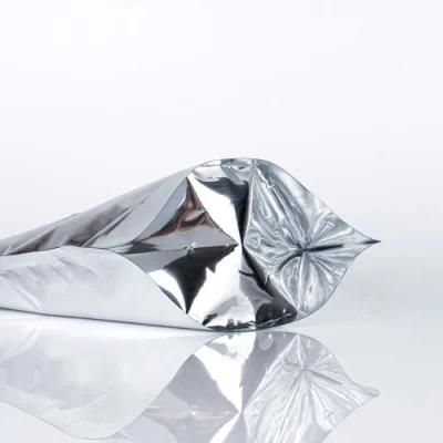 Silver Packaging Bag, Aluminum Foil Mylar Pouch Ziplock Bag, Customized Stand up Resealable Mylar Bags