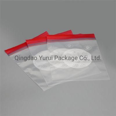 LDPE Food Grade Resealable Plastic Quart Size Ziplock Bag for Food Packaging