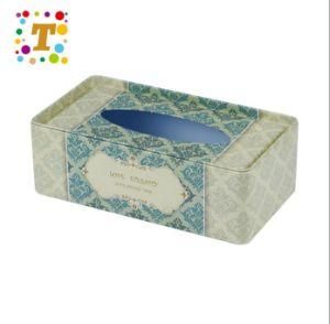 Extract Paper Towels Tin Box Foreign Trade European and American Patterns