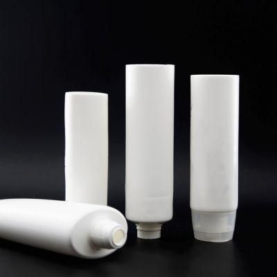 Home Product Flip Cap Empty Plastic White Tube Cosmetic Cream Tube