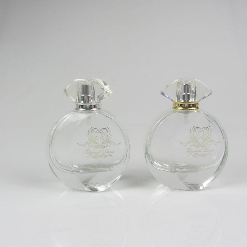 Premium Lady Diamond Shape Spray Crystal Perfume Bottle