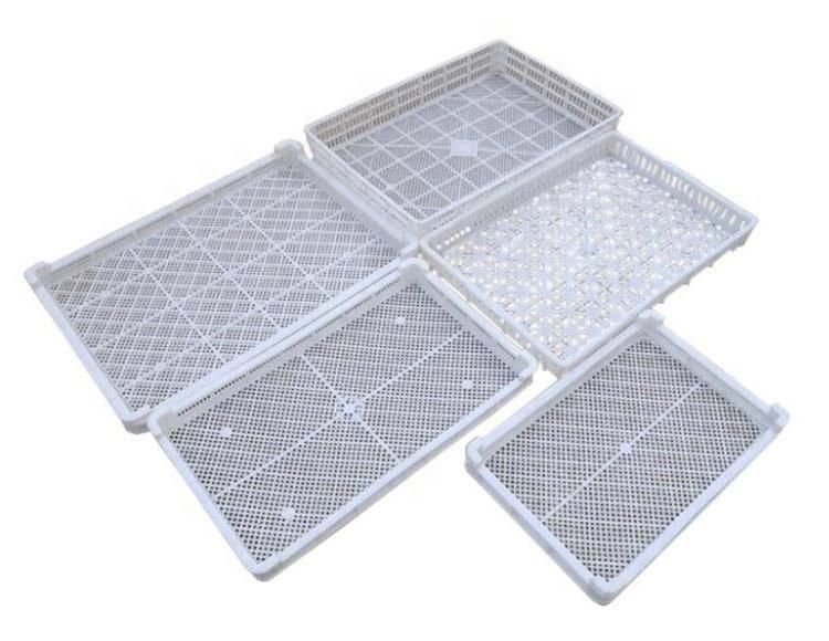 Food Grade PP Stackable Freezing Plastic Drying Tray