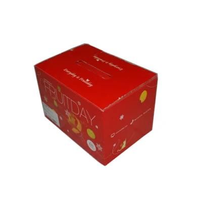 Gable Shape Corrugated Carton Box Packaging Fresh Dry Fruit Box