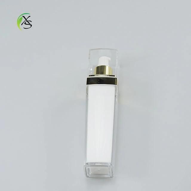 145ml Rose Gold Acrylic Square Luxury Lotion Bottle Cosmetic Bottle