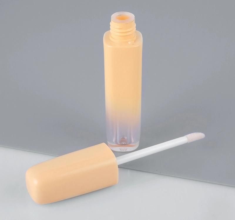 2021 Lip Gloss Tubes Packaging 2.5ml Gradient Nude Lip Gloss Tube Empty Plastic Packaging Lip Gloss Cute Container