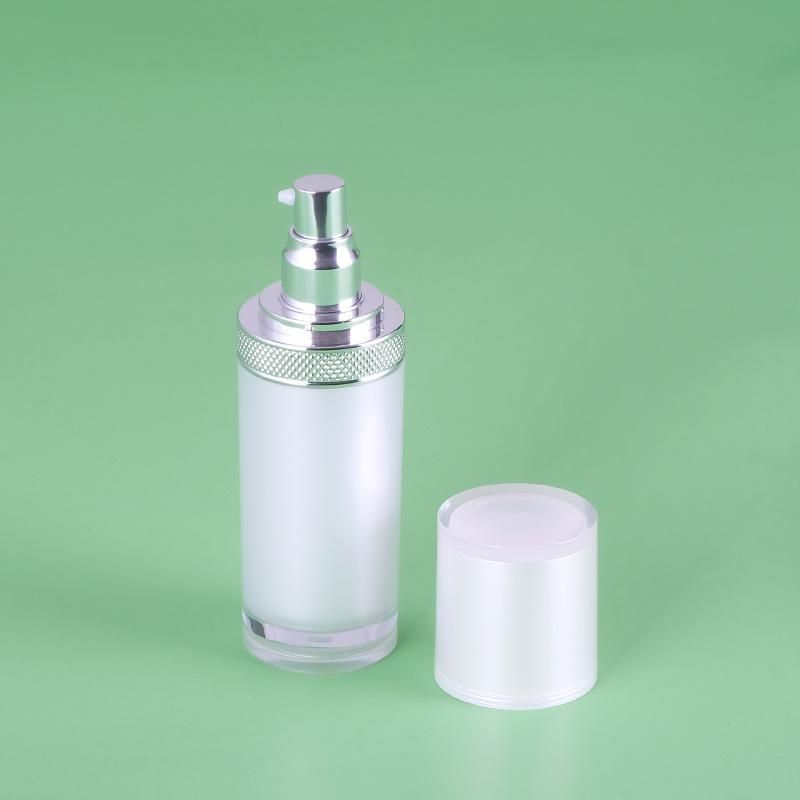 High-Grade 30ml 50ml 80ml 120ml Custom Acrylic Cosmetic Packaging Lotion Bottle and Jar for Skincare