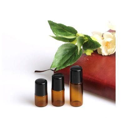 1ml, 2ml 3ml Empty Roll on Bottle Essential Oil Bottle Small Stainless Steel Roller Amber Roller Bottle for Sample