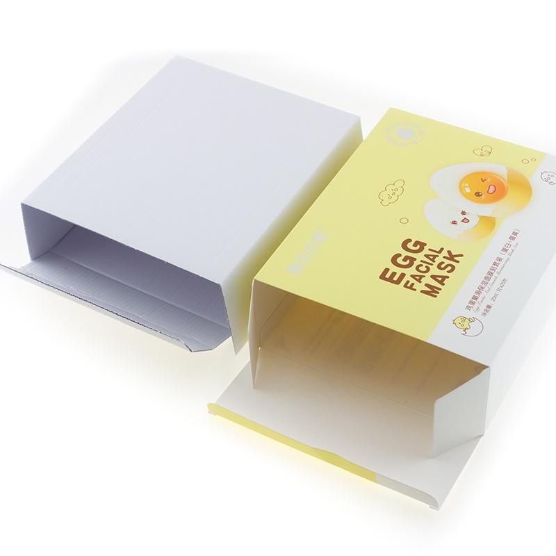 Corrugated Paper Yellow Packaging Box