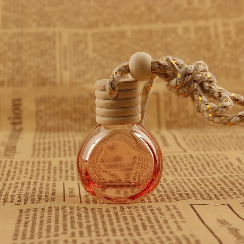 Good Quality Clay Glass Diffuser Car Hanging Air Perfume Pendant Bottle