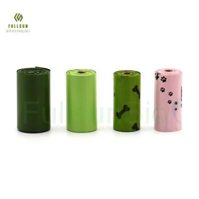 Biodegradable Compostable Disposable Roll Pack Pet Garbage Poop Bags