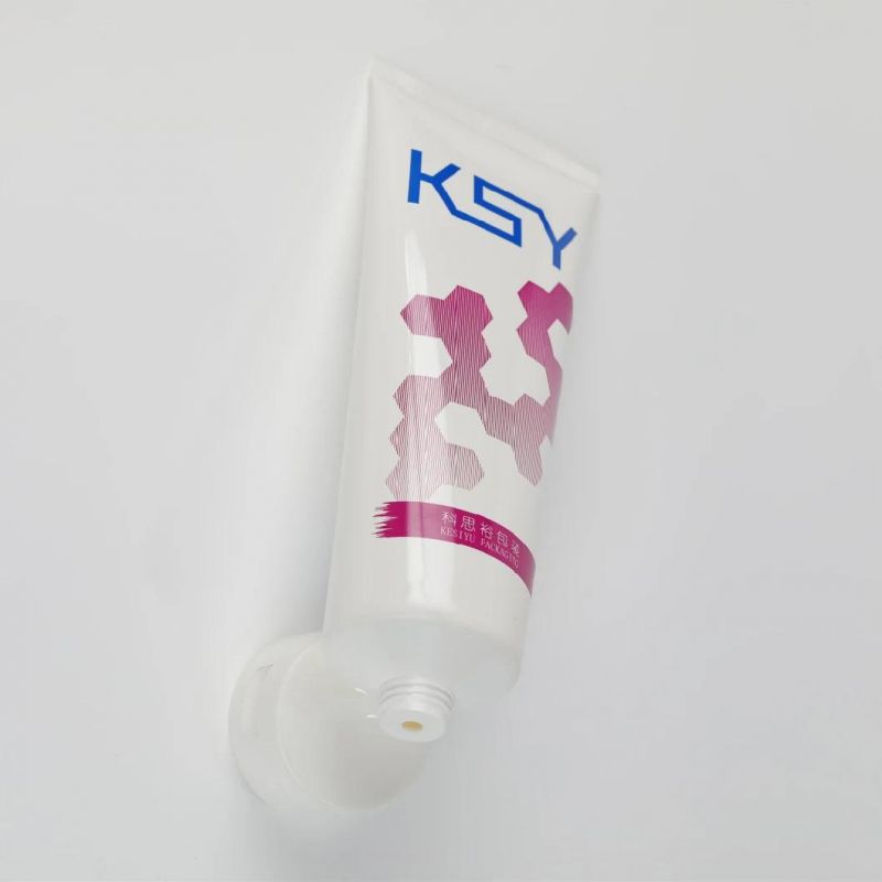 Customized Face Wash Cream Plastic Soft Touch Cosmetic Packaging Tube