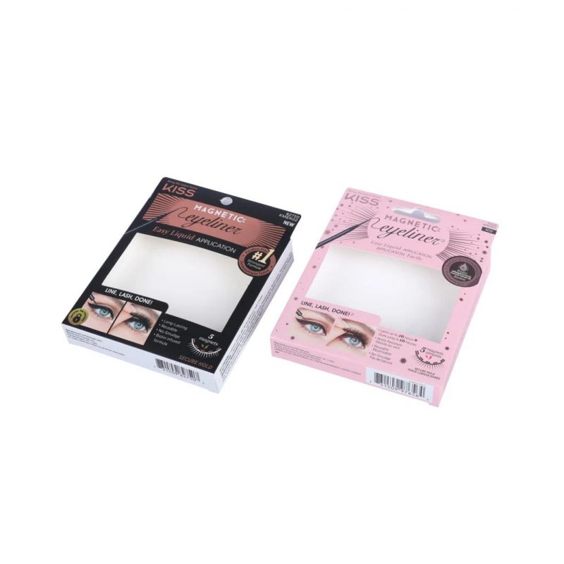 Custom Eyelash Packaging Box with Logo Printing Label Lash Boxes Packaging Faux Mink Lashes Strips Empty Case Bulk Box