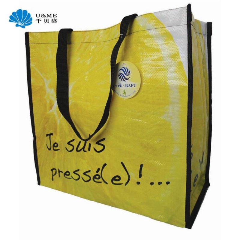 Glossy Lamination PP Non Woven Shopping Bag