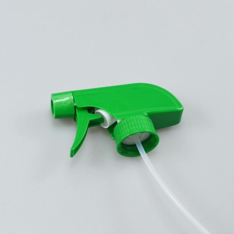 28/410 Green Plastic Home Cleaning Environmentally Detergent Strong Inclined Trigger Sprayer