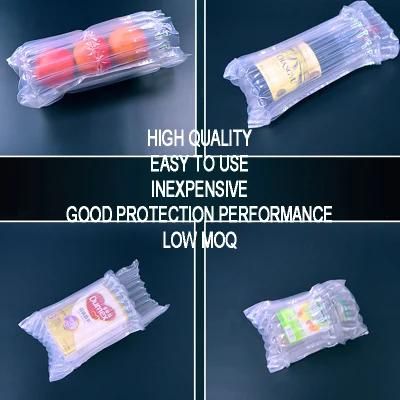 Transparent Air Bubble Column Cushion Bag for Protective Packaging