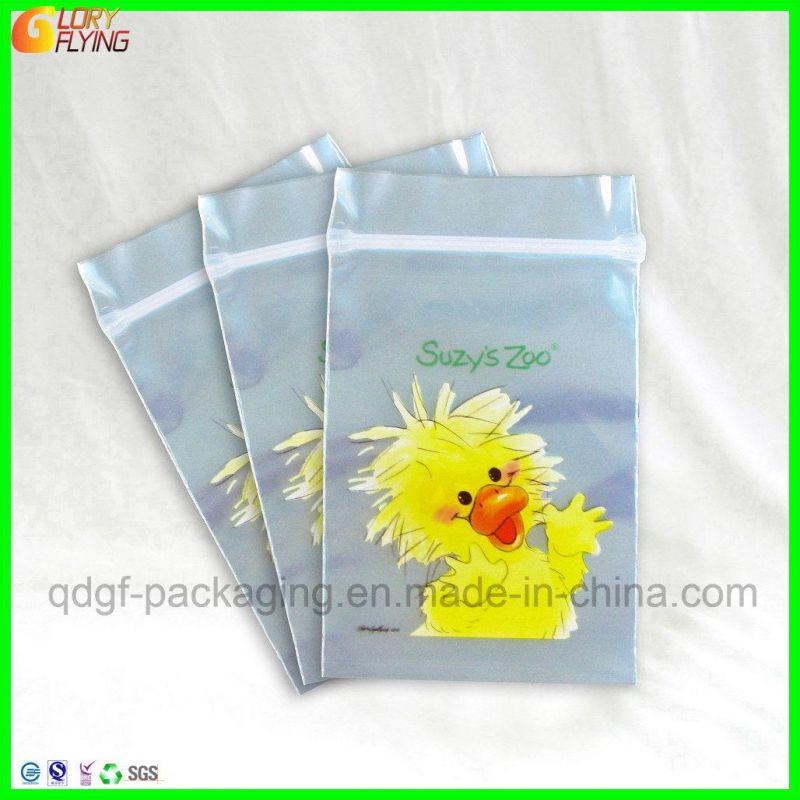 Plastic Bag with Zipper for Packing Snacks/Food Packaging Ziplock Bag