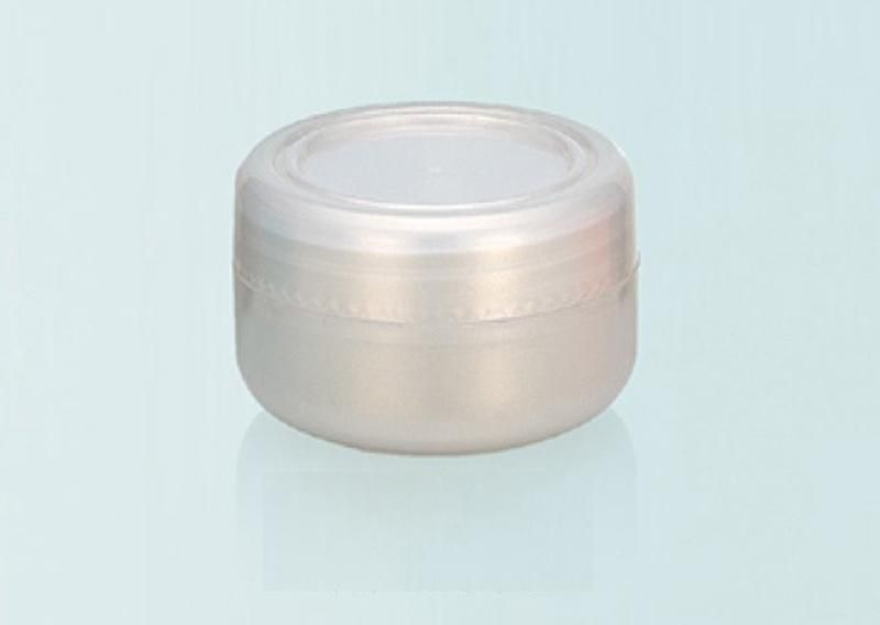 Mini 5g Plastic White Cream Jar for Trial Sample