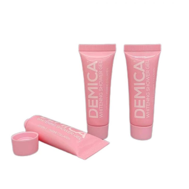 Eco Friendly Recycled Lip Gloss Hand Cream Facial Cleanser Cream Lotion Soft Squeeze Biodegradable Plastic Cosmetic Tube