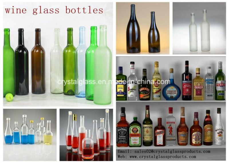 Amber Glass Beer Bottle Beverage Drinking Container with Crown Lid OEM 650ml