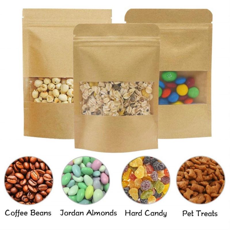 Factory 250g Square Flat Bottom Coffee Beans Packaging Bag Pure Arocado Green Custom Printed Tea Bags