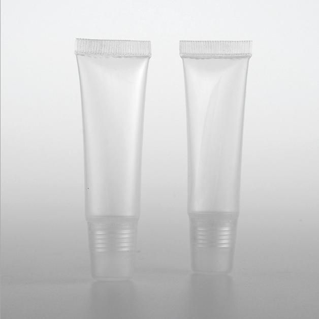 Clear Transparent Portable Plastic Lip Gloss Soft Tube