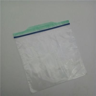 Food Grade Double Zipper Bags with Click on The Lip