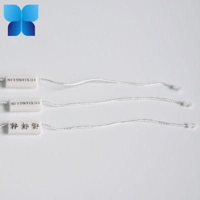 Eco-Friendly Feature Quality Embossed Garment Hang Tag Plastic String