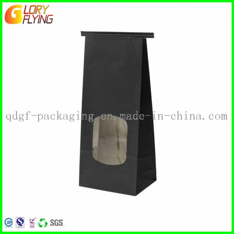 Coffee Packaging Vacuum Bag with Tin Tie for Coffee and Tea