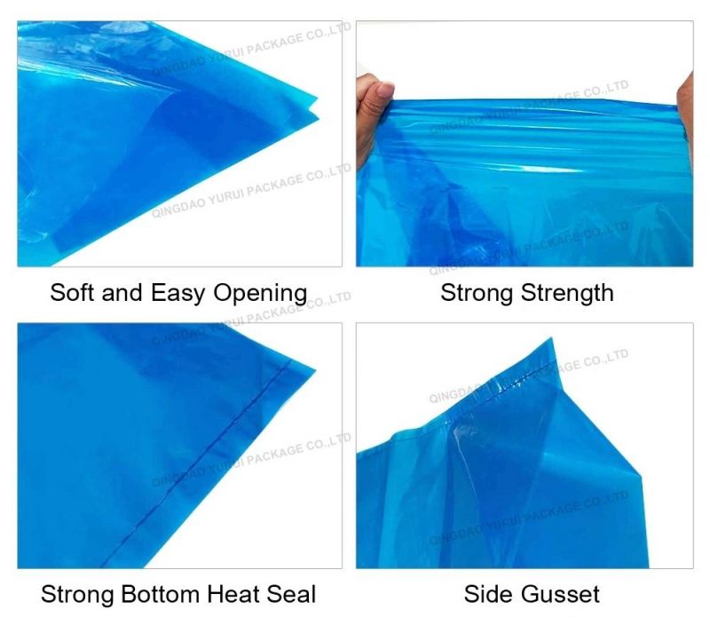 HDPE Waste Printed Plastic Bag/Plastic Trash Diposable Bag