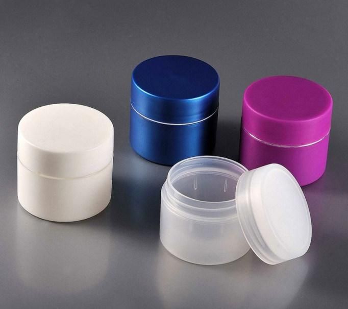 PP Double Layers Cream Bottle Jar for Cosmetic Packaging