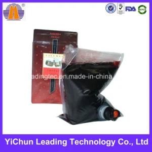 Transparent Plastic Liquid Packaging Bag with Valve, Bag in Box