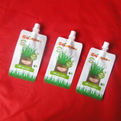 Reusable Plastic Spout Pouch for Liquid Packaging