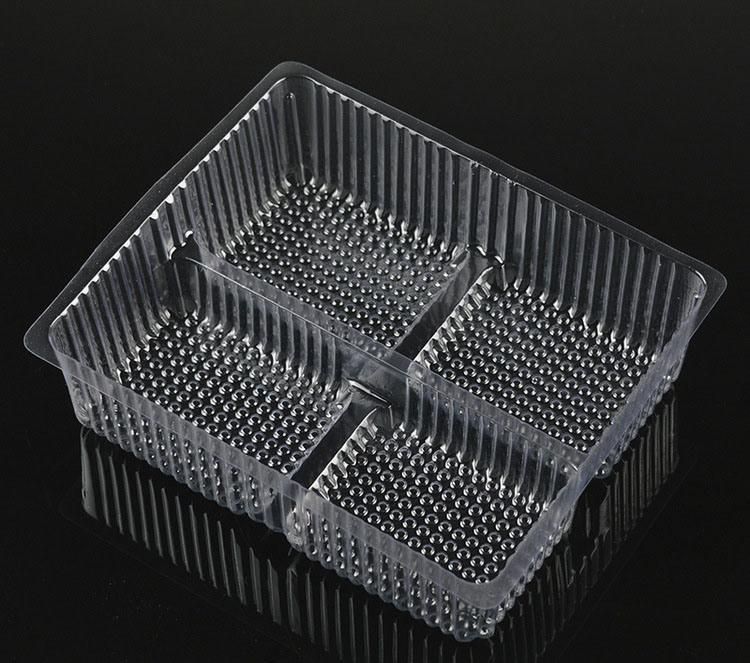 factory OEM disposible food fresh clear pet/PVC/PS/plastic blister tray