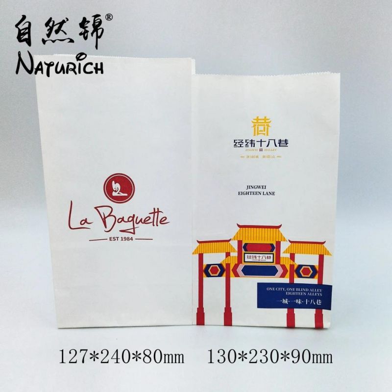 Toast Bag with Clear Window Paper Bag Plastic Bag