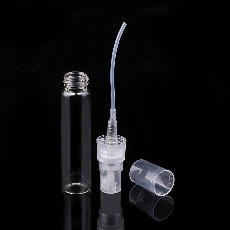 Mini Portable Clear 3ml Glass Bottle Atomizer Refillable Perfume Bottle for Party or Travel Tool