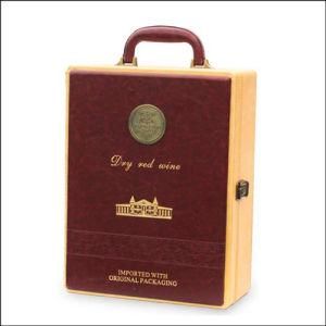 PU Leather Wine Box (LG-WB010)