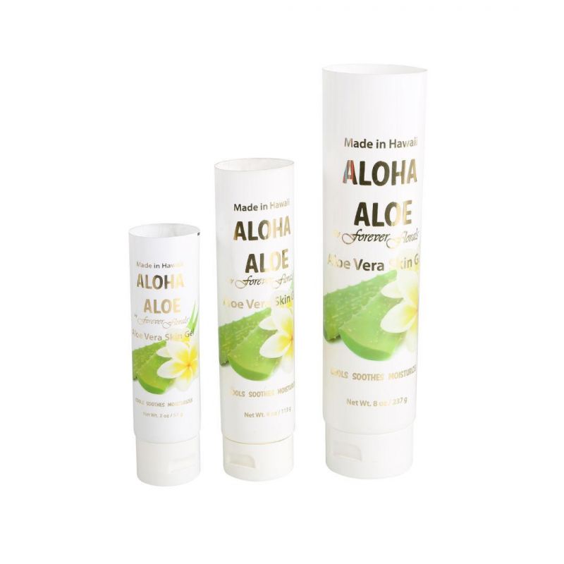 Facial Cleanser Cosmetic Packaging Tube Plastic PE Material