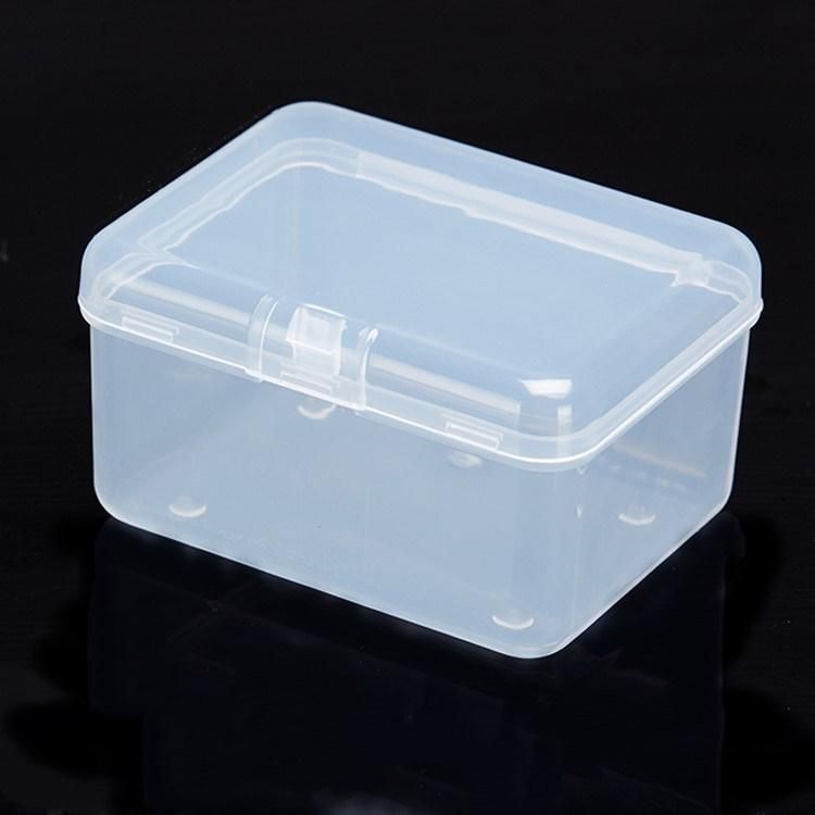 Chip Box Accessories Organizer Storage Transparent Plastic PP Material Box Packaging Custom Recyclable