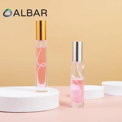 Rectangular Square Slim Round Glass Bottles for Makeups Ans Face Body Care