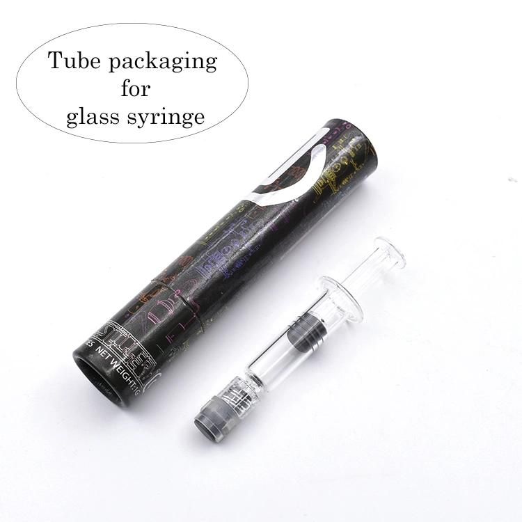 Customized 1ml Glass Syringe Paper Tube Packaging