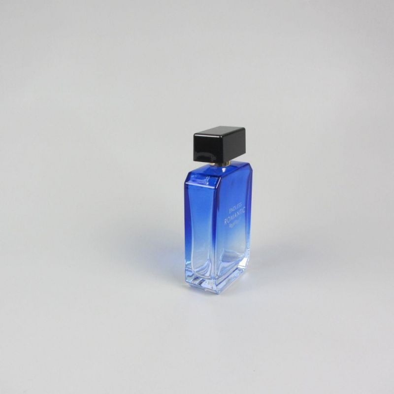 Eco-Friendly 100ml Square Glass Perfume Bottle