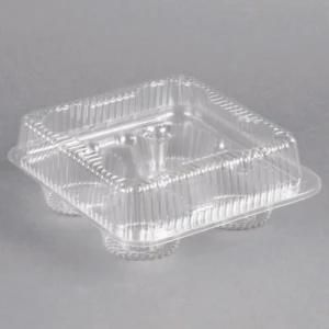 Plastic Cupcake Packaging Container