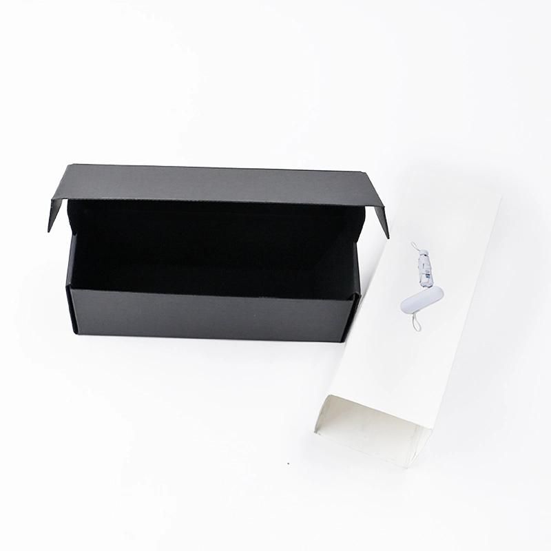 Custom High End Hardcard Board Paper Black Gift Packaging Box