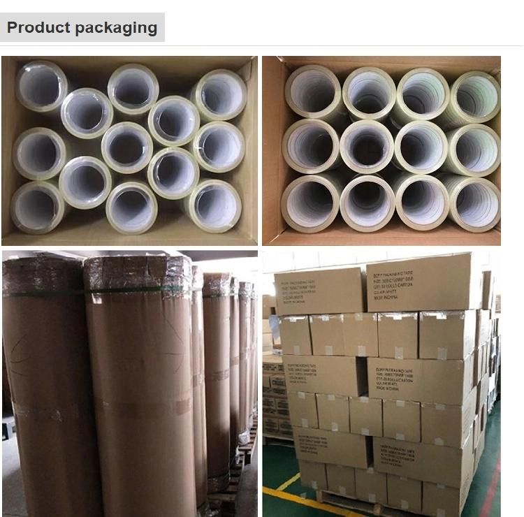 Rubber Base Adhesive Carton Packaging OPP Packing Tape